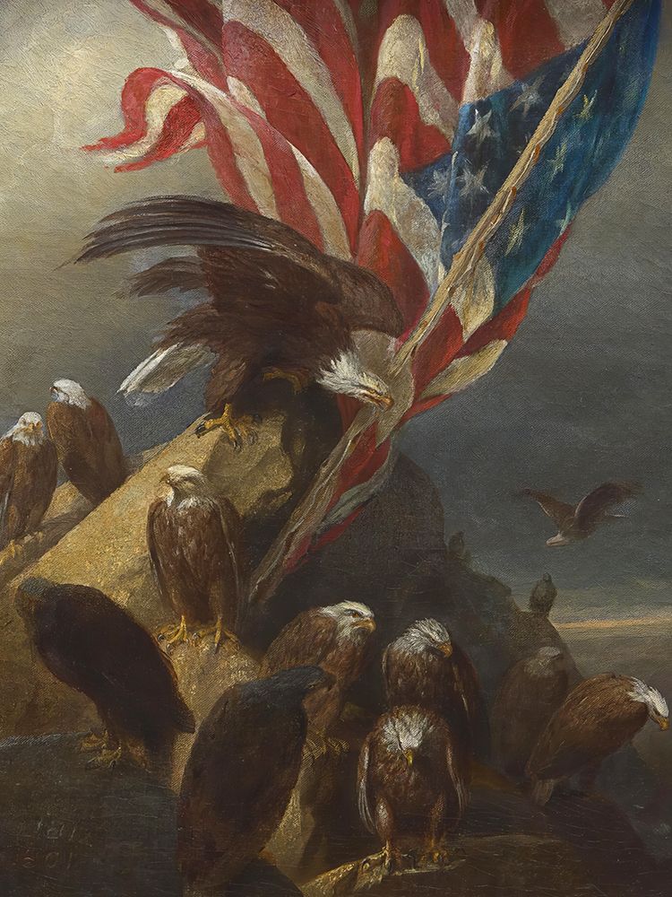The Guardians of the Flag art print by William Holbrook Beard for $57.95 CAD
