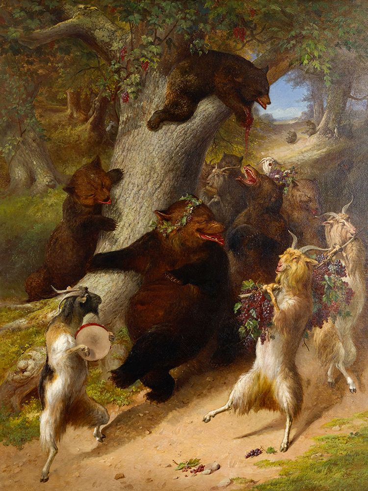 The March of Silenus art print by William Holbrook Beard for $57.95 CAD