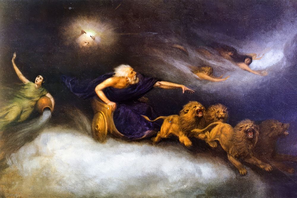The Spirit of the Storm art print by William Holbrook Beard for $57.95 CAD