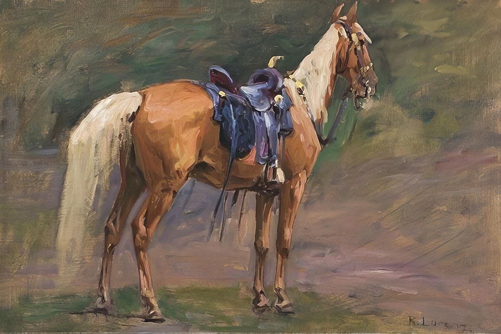 Horse art print by Richard Lorenz for $57.95 CAD