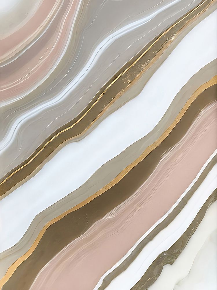 Pink Flowing Agate art print by Alpenglow Workshop for $57.95 CAD