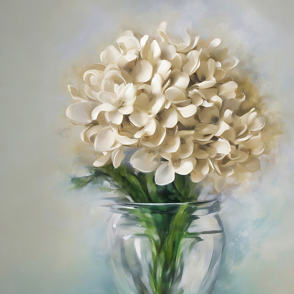 Elegant Vase of Flowers 2 art print by Alpenglow Workshop for $57.95 CAD