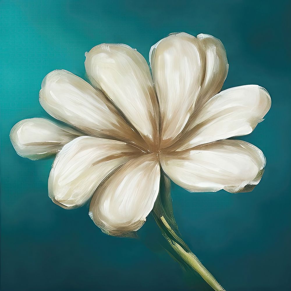 Elegant White Flower 2 art print by Alpenglow Workshop for $57.95 CAD