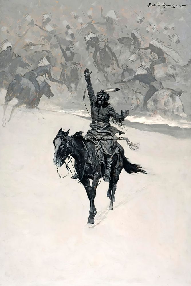 An Indian Dream art print by Frederic Remington for $57.95 CAD