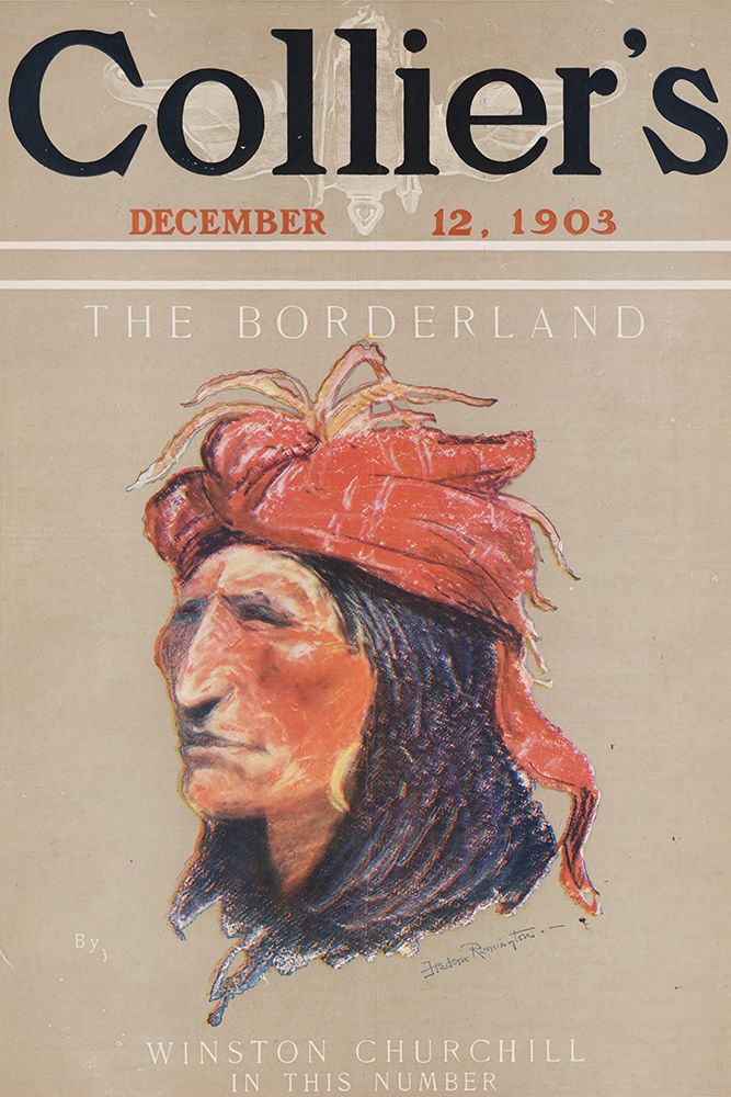 Cover of Colliers December 12, 1903 art print by Frederic Remington for $57.95 CAD