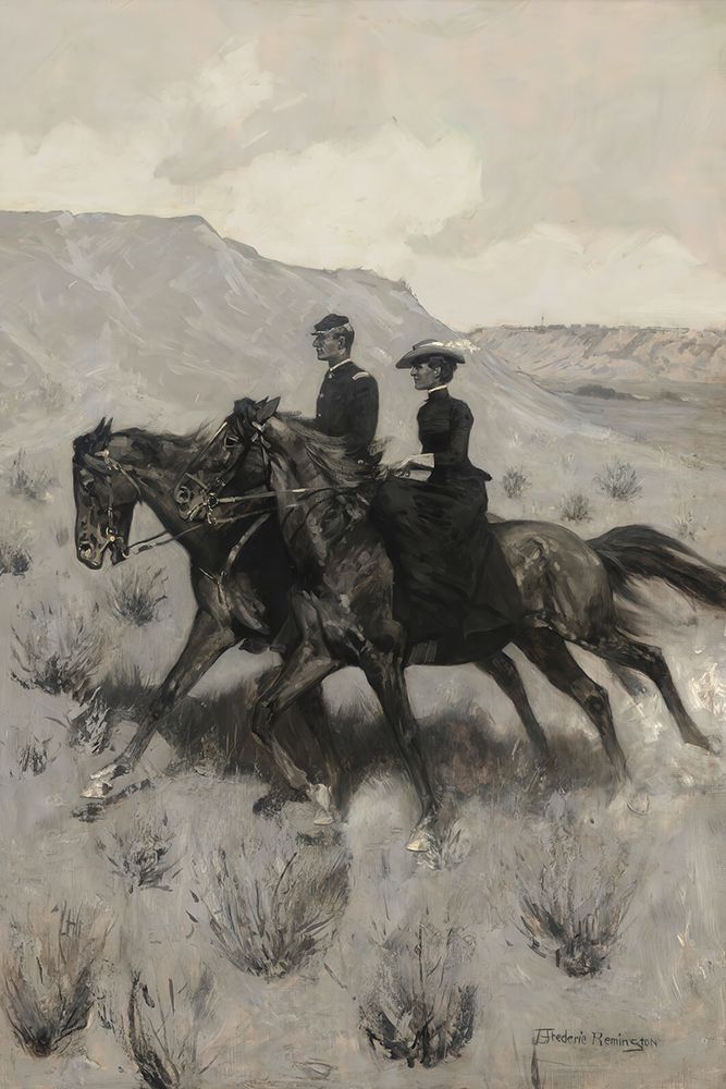 The Escort art print by Frederic Remington for $57.95 CAD
