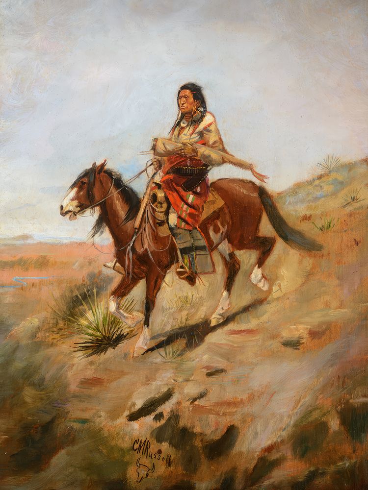 Northern Plains Indian 1891 art print by Charles Marion Russell for $57.95 CAD