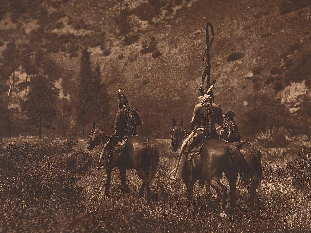 In Black Canyon 1905 art print by Edward S Curtis for $57.95 CAD