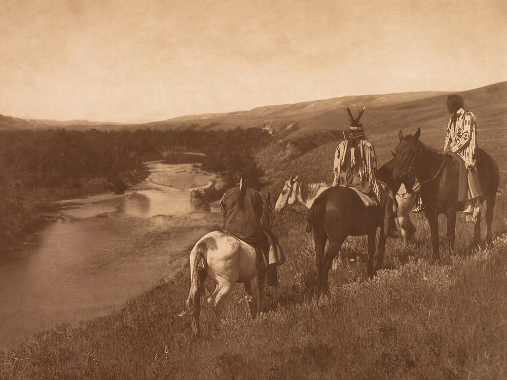 The Piegan 1910 art print by Edward S Curtis for $57.95 CAD