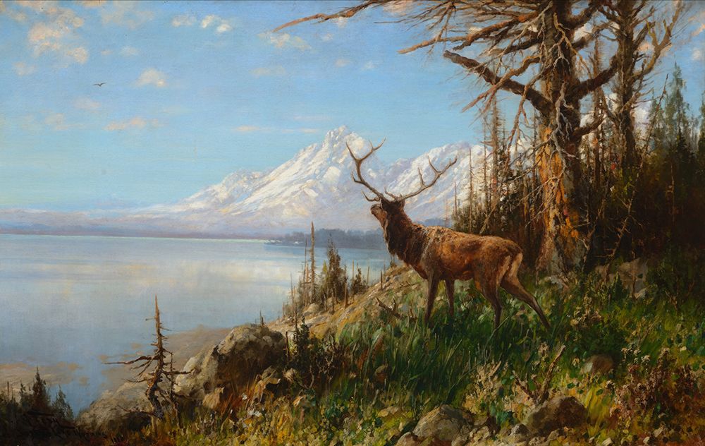 Lake Wyoming art print by John Fery for $57.95 CAD
