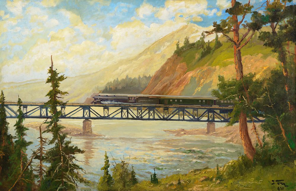 Smith River Train art print by John Fery for $57.95 CAD