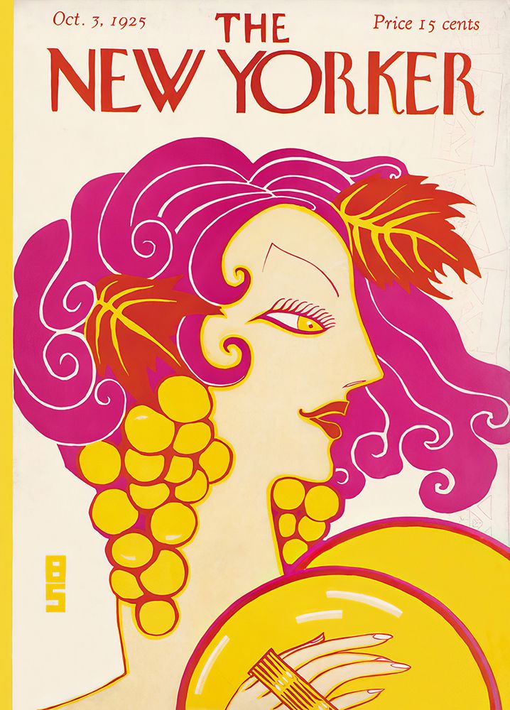 The New Yorker Cover|3 Oct 1925 art print by Vintage Magazine Cover for $57.95 CAD