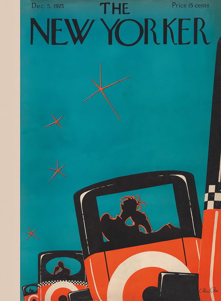 The New Yorker Cover|5 Dec 1925 art print by Vintage Magazine Cover for $57.95 CAD