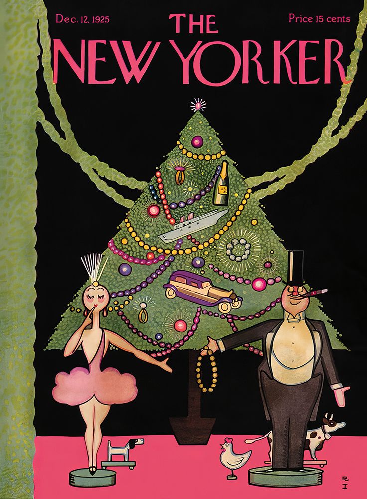 The New Yorker Cover|12 Dec 1925 art print by Vintage Magazine Cover for $57.95 CAD