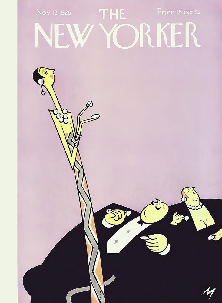 The New Yorker Cover|13 Nov 1926 art print by Vintage Magazine Cover for $57.95 CAD