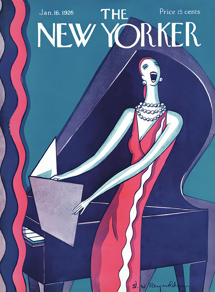 The New Yorker Cover|16 Jan 1926 art print by Vintage Magazine Cover for $57.95 CAD