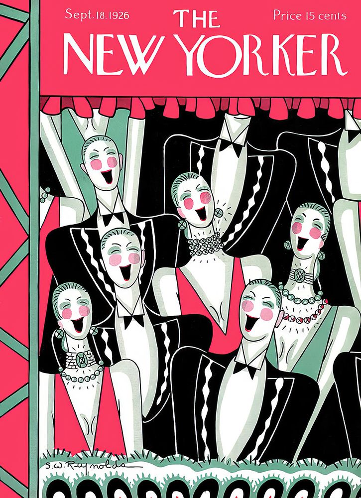 The New Yorker Cover|18 Sep 1926 art print by Vintage Magazine Cover for $57.95 CAD