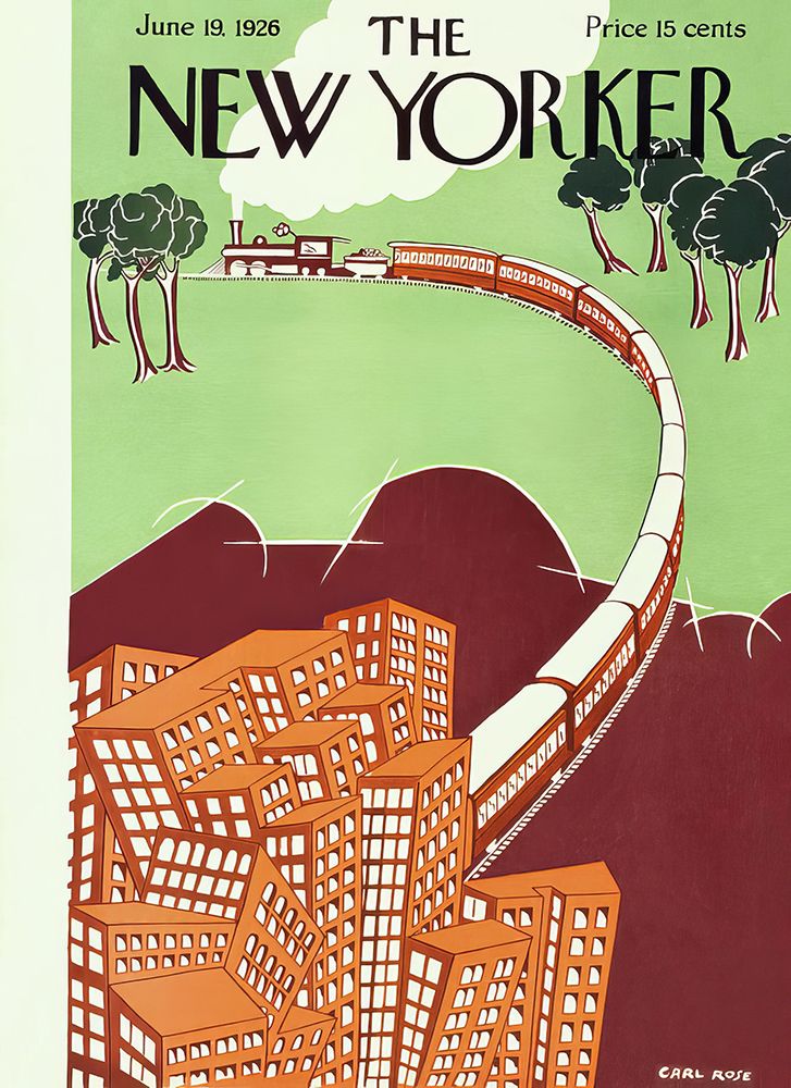 The New Yorker Cover|19 Jun 1926 art print by Vintage Magazine Cover for $57.95 CAD