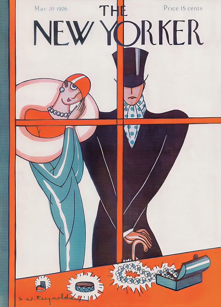 The New Yorker Cover|20 Mar 1926 art print by Vintage Magazine Cover for $57.95 CAD