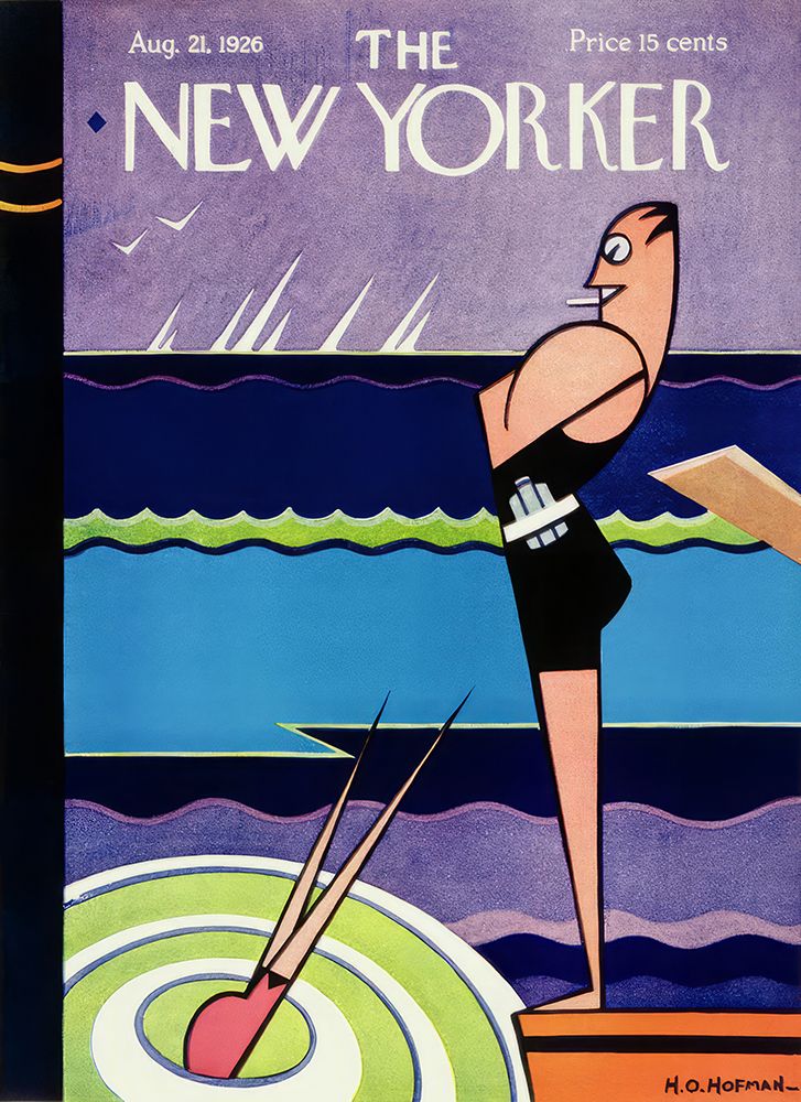 The New Yorker Cover|21 Aug 1926 art print by Vintage Magazine Cover for $57.95 CAD
