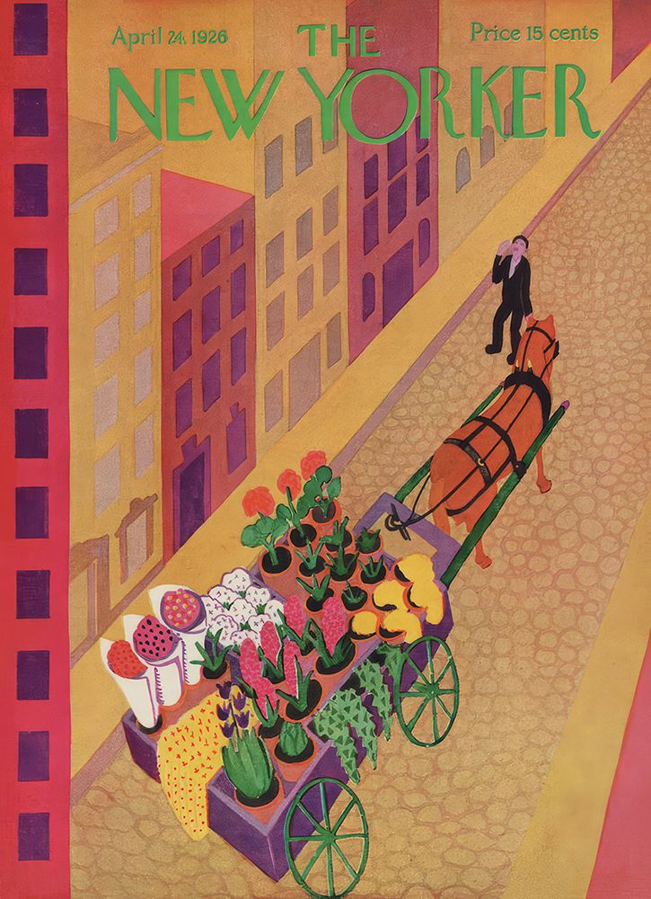 The New Yorker Cover|24 Apr 1926 art print by Vintage Magazine Cover for $57.95 CAD