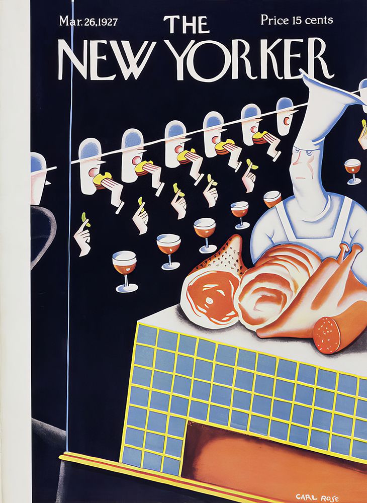 The New Yorker Cover|26 Mar 1927 art print by Vintage Magazine Cover for $57.95 CAD