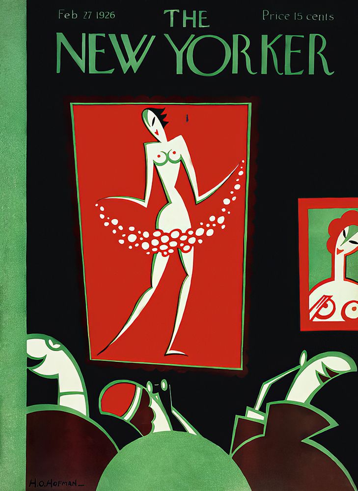 The New Yorker Cover|27 Feb 1926 art print by Vintage Magazine Cover for $57.95 CAD