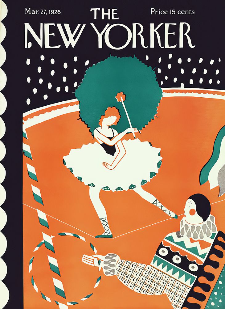 The New Yorker Cover|27 Mar 1926 art print by Vintage Magazine Cover for $57.95 CAD