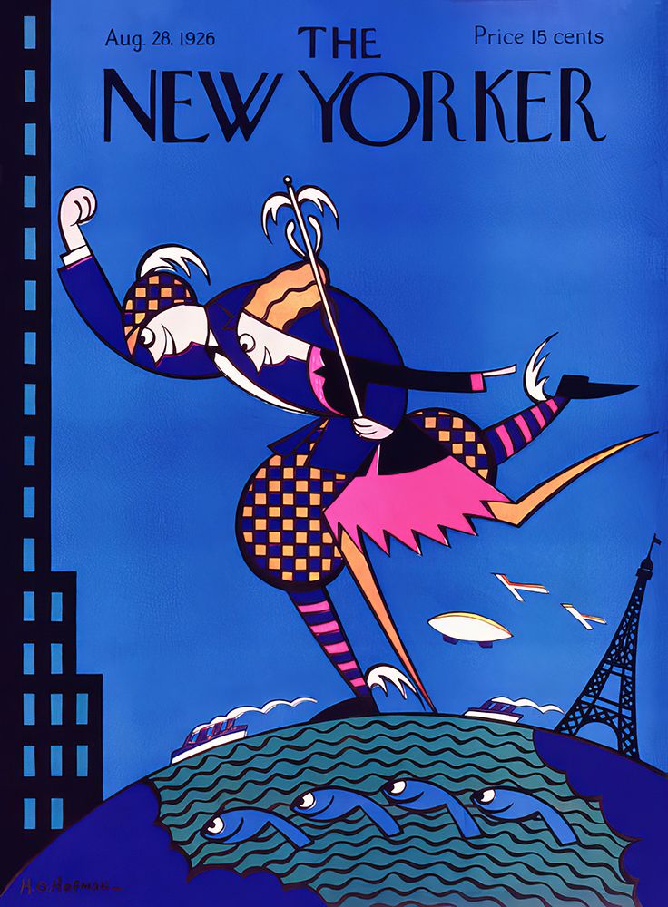 The New Yorker Cover|28 Aug 1926 art print by Vintage Magazine Cover for $57.95 CAD