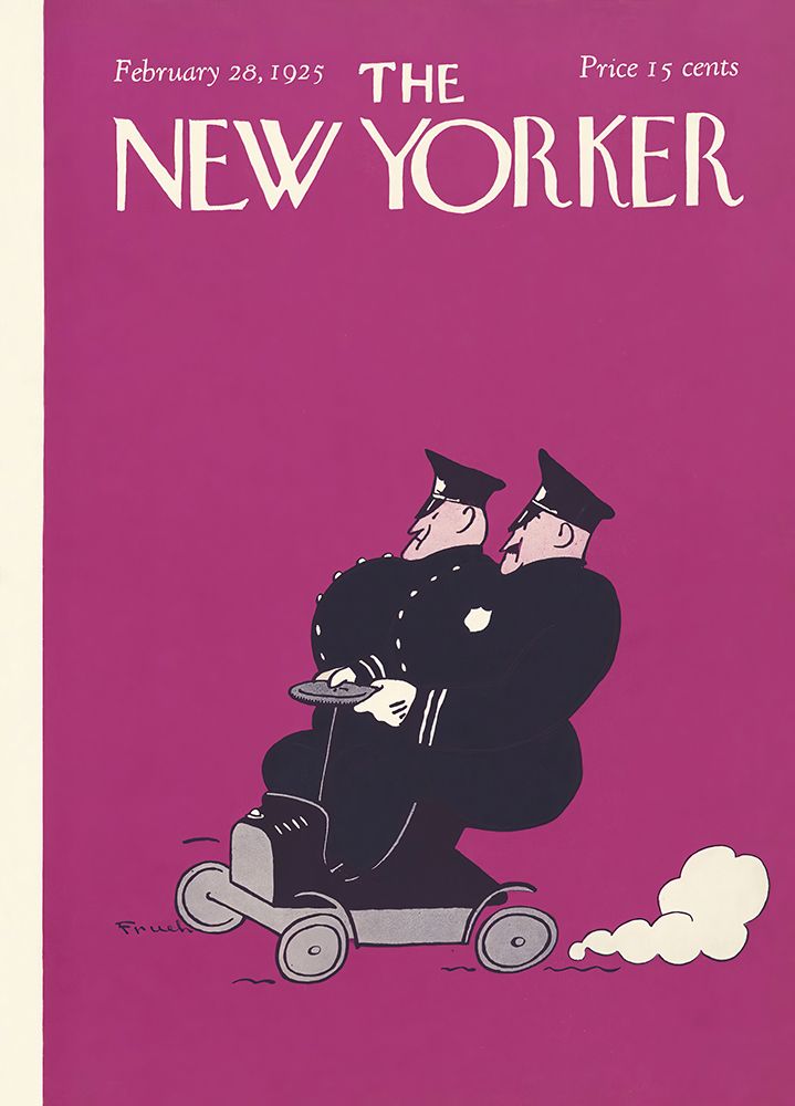 The New Yorker Cover|28 Feb 1925 art print by Vintage Magazine Cover for $57.95 CAD