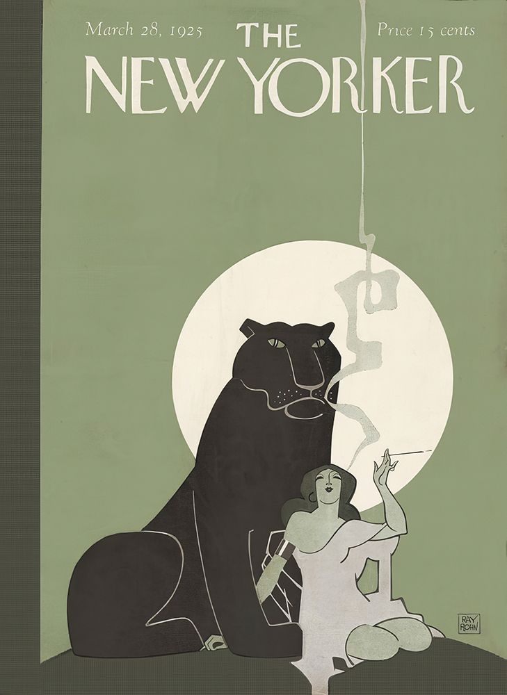 The New Yorker Cover|28 Mar 1925 art print by Vintage Magazine Cover for $57.95 CAD