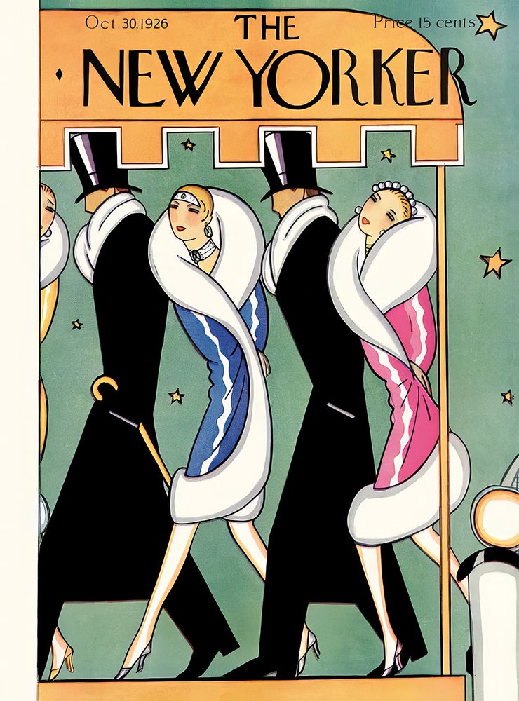 The New Yorker Cover|30 Oct 1926 art print by Vintage Magazine Cover for $57.95 CAD