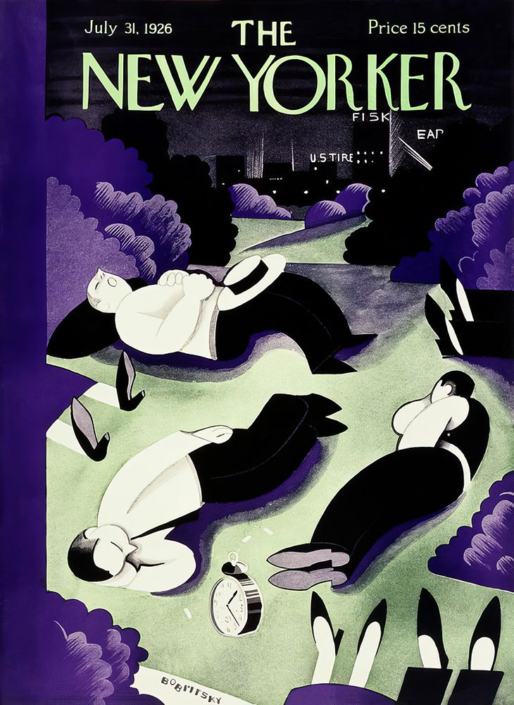 The New Yorker Cover|31 Jul 1926 art print by Vintage Magazine Cover for $57.95 CAD