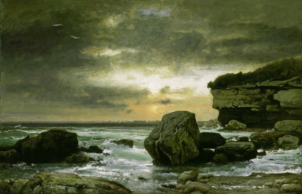 A Marine art print by George Inness for $57.95 CAD