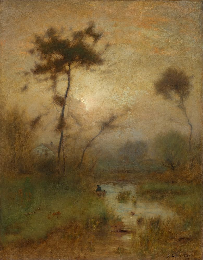 A Silver Morning art print by George Inness for $57.95 CAD