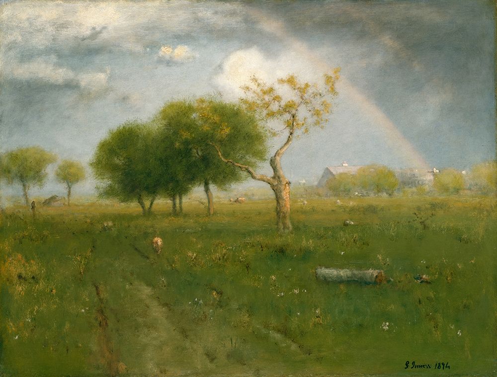 After a Summer Shower art print by George Inness for $57.95 CAD