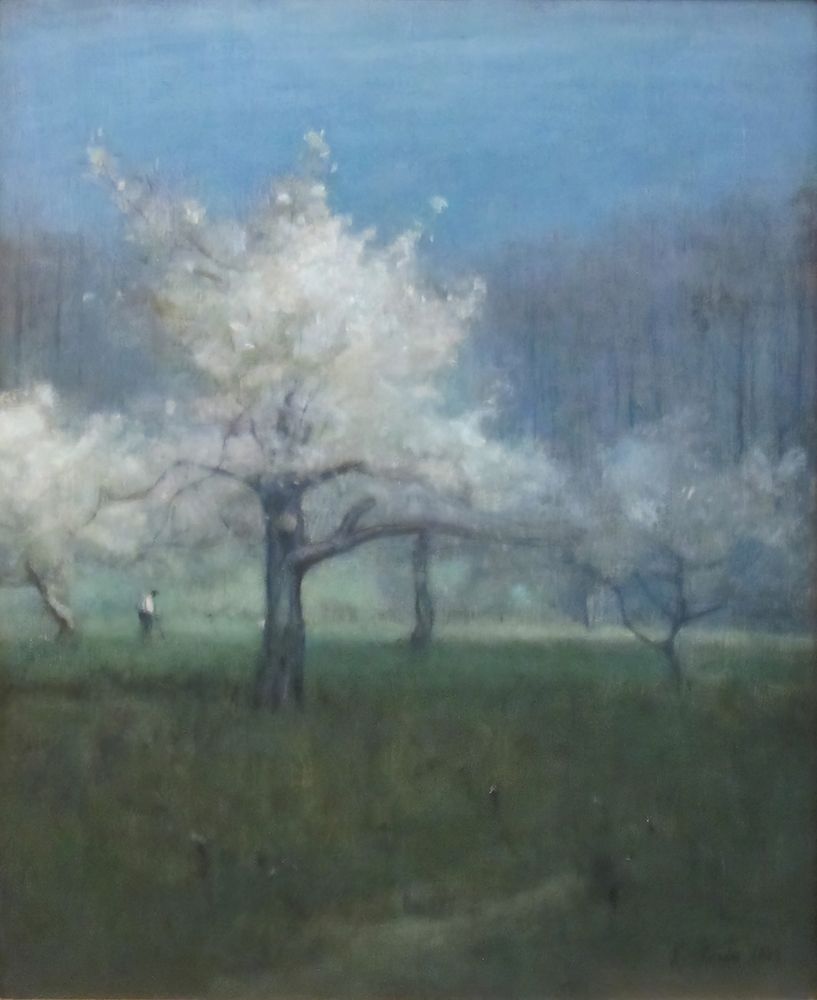 Apple Blossom Time 1883 art print by George Inness for $57.95 CAD