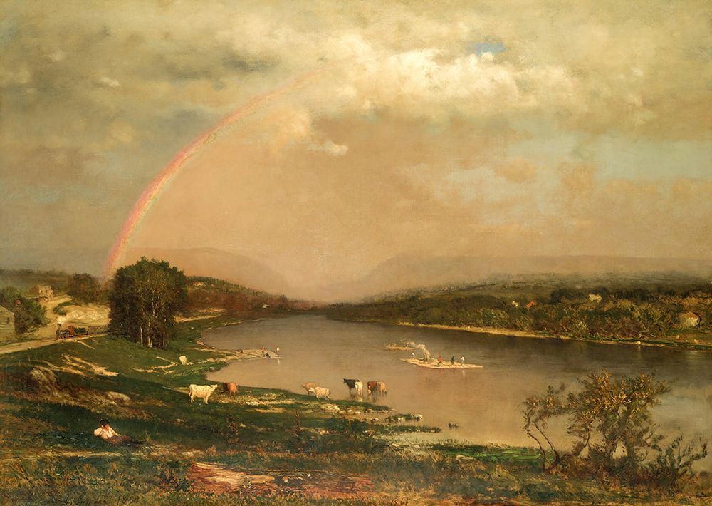 Delaware Water Gap art print by George Inness for $57.95 CAD