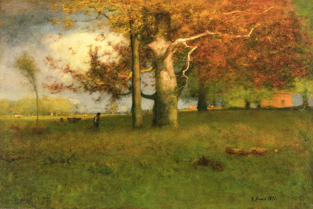 Early Autumn Montclair 1891 art print by George Inness for $57.95 CAD