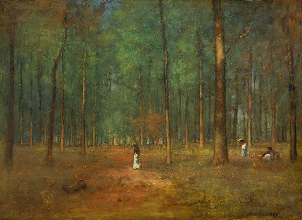 Georgia Pines art print by George Inness for $57.95 CAD
