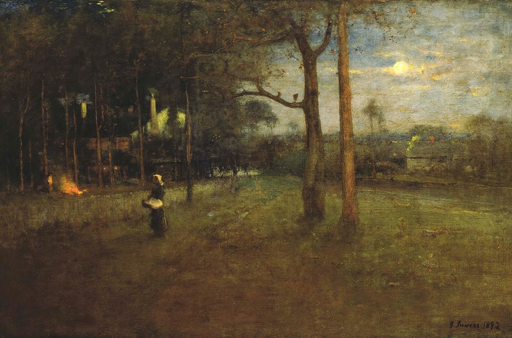 Moonlight Tarpon Springs art print by George Inness for $57.95 CAD