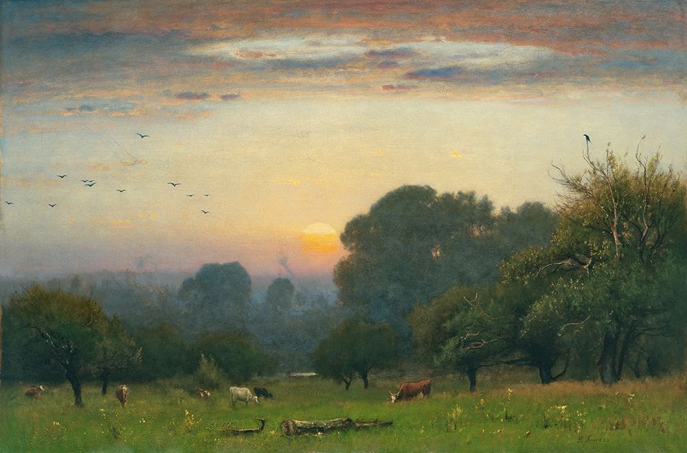 Morning 1878 art print by George Inness for $57.95 CAD