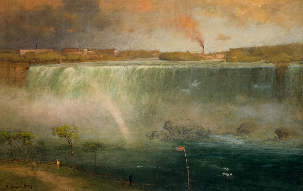 Niagara art print by George Inness for $57.95 CAD