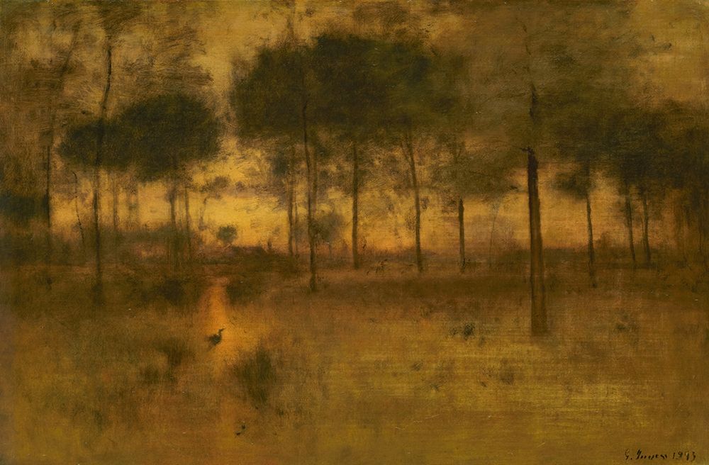 The Home of the Heron art print by George Inness for $57.95 CAD