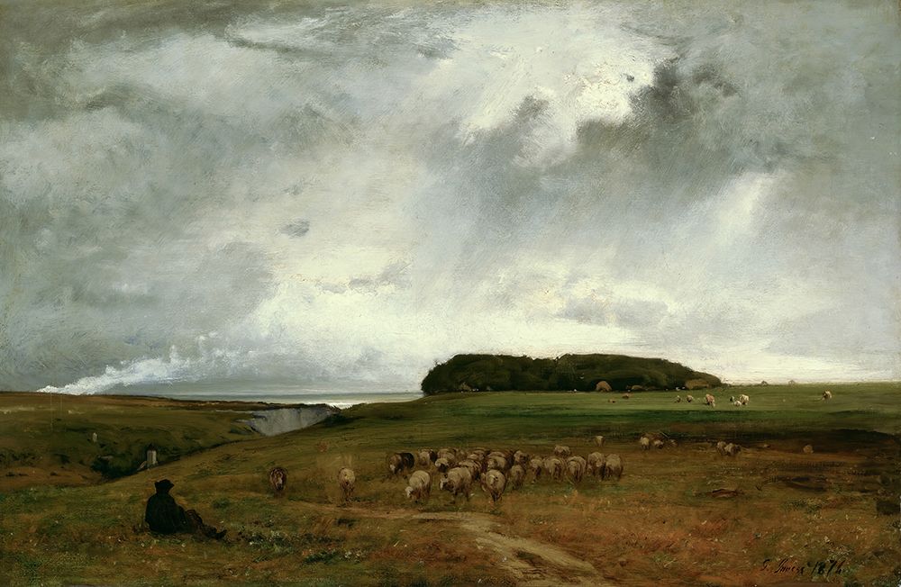 The Storm art print by George Inness for $57.95 CAD