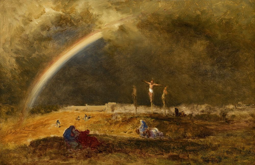 The Triumph at Calvary 1874 art print by George Inness for $57.95 CAD