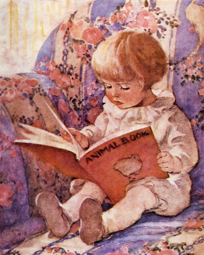 A Childs Book of Country Stories 1925 - The Animal Book art print by Jessie Willcox Smith for $57.95 CAD