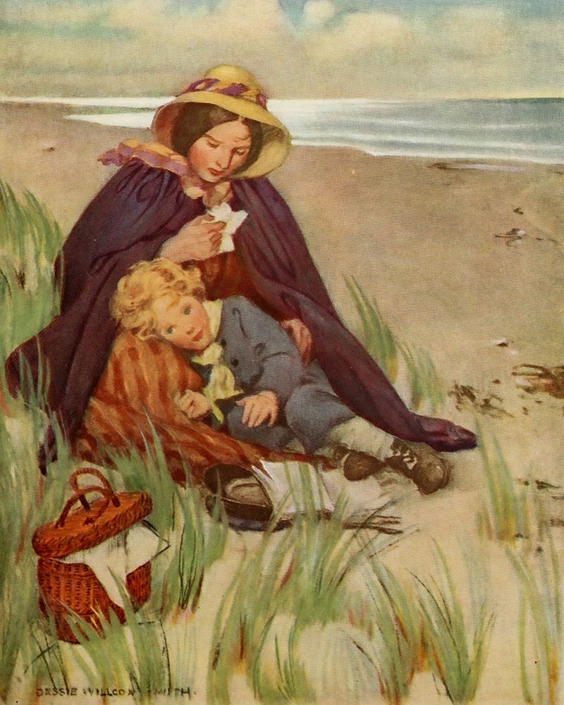 At the Back of the North Wind 1919 - Your Fathers the Best Man in the World art print by Jessie Willcox Smith for $57.95 CAD