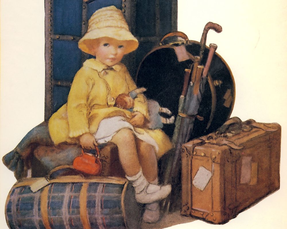 Good Housekeeping - Off on Travels art print by Jessie Willcox Smith for $57.95 CAD