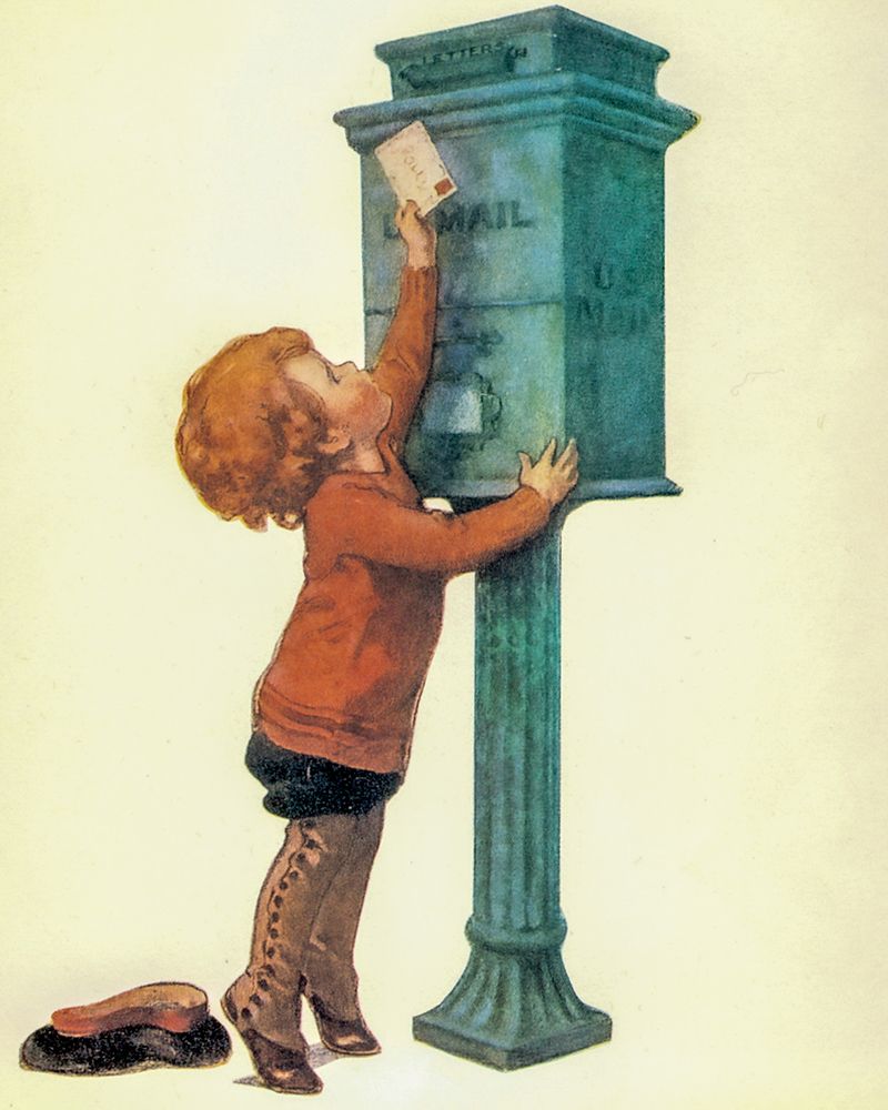 Good Housekeeping - Postbox art print by Jessie Willcox Smith for $57.95 CAD